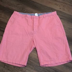 Size 38 Pink Lochlane Flat Front Shorts